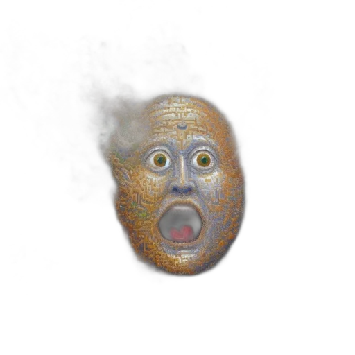 mask, face, creature, robot transparent PNG cut-out