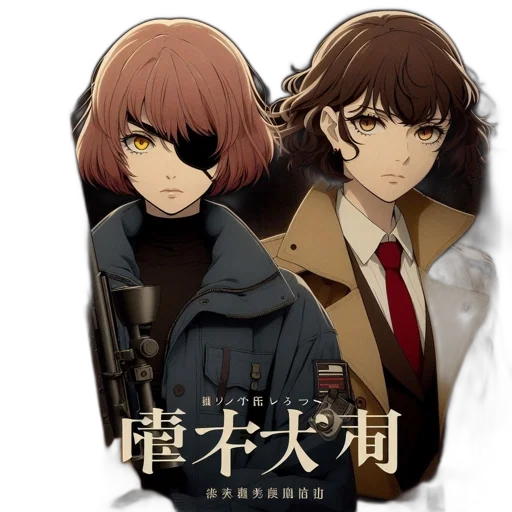 jacket, mask, anime, concept art transparent PNG cut-out