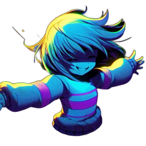 staff, hair, robot, creature transparent PNG cut-out