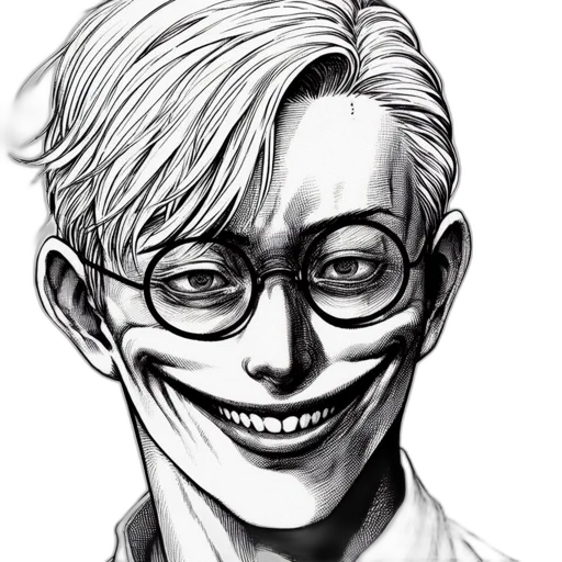 face, mask, comic book art, cartoon transparent PNG cut-out