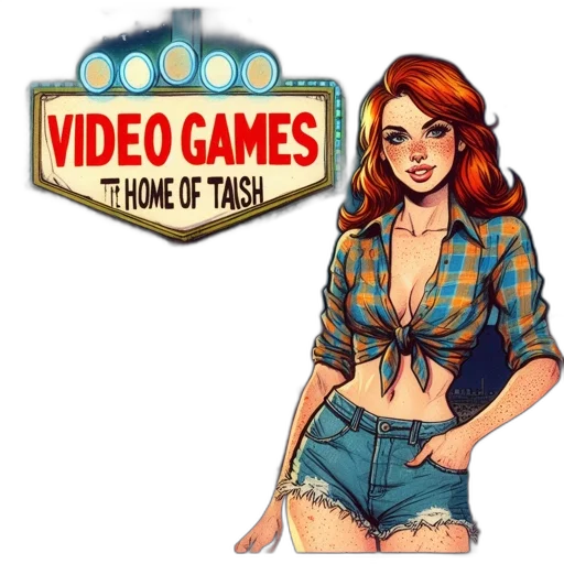 pixel art, concept art, comic book art, cartoon transparent PNG cut-out