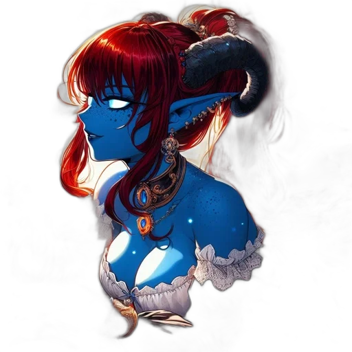 dragon, staff, mask, fantasy art transparent PNG cut-out
