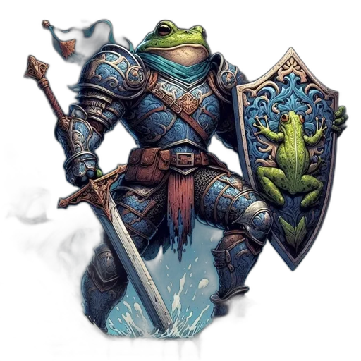dragon, staff, sword, creature transparent PNG cut-out
