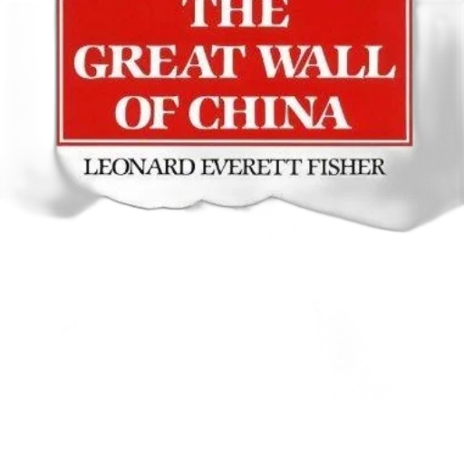 great, wall, china, book transparent PNG cut-out
