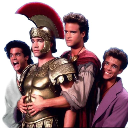 sword, vaporwave, concept art, comic book art transparent PNG cut-out