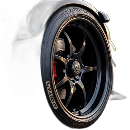 car, shoes, 3d render, photorealistic transparent PNG cut-out