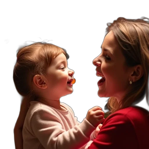 face, photorealistic, oil painting, child transparent PNG cut-out
