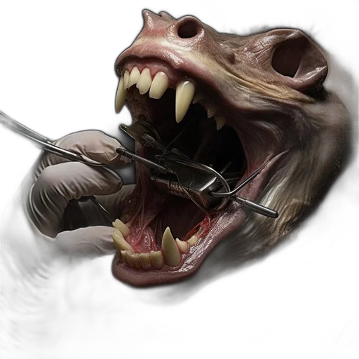staff, creature, mask, weapon transparent PNG cut-out