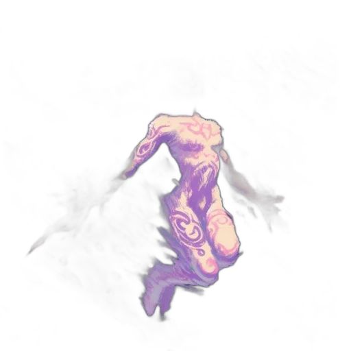 dragon, face, hair, creature transparent PNG cut-out