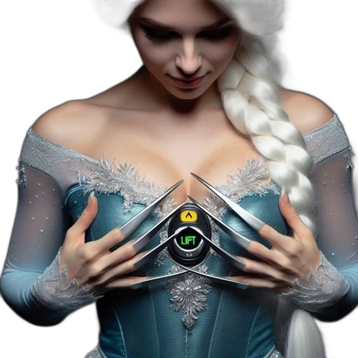 jewelry, dress, dragon, robot transparent PNG cut-out