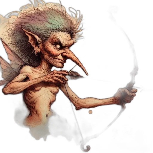 staff, creature, dragon, concept art transparent PNG cut-out