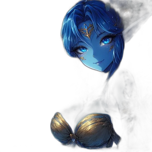 mask, crown, face, hair transparent PNG cut-out