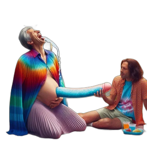 concept art, vaporwave, 3d render, outer space transparent PNG cut-out