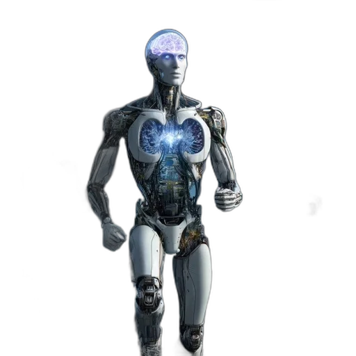 robot, staff, creature, animal transparent PNG cut-out