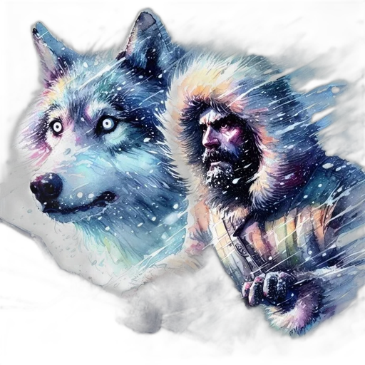 animal, creature, dragon, watercolor transparent PNG cut-out