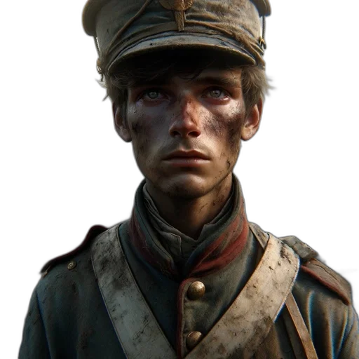 staff, face, hat, weapon transparent PNG cut-out