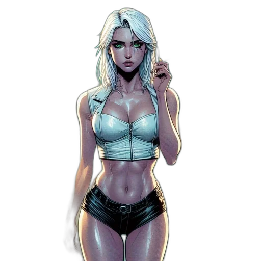 comic book art, concept art, fantasy art, pixel art transparent PNG cut-out