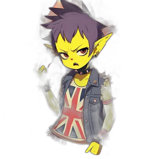 jacket, staff, cartoon, concept art transparent PNG cut-out