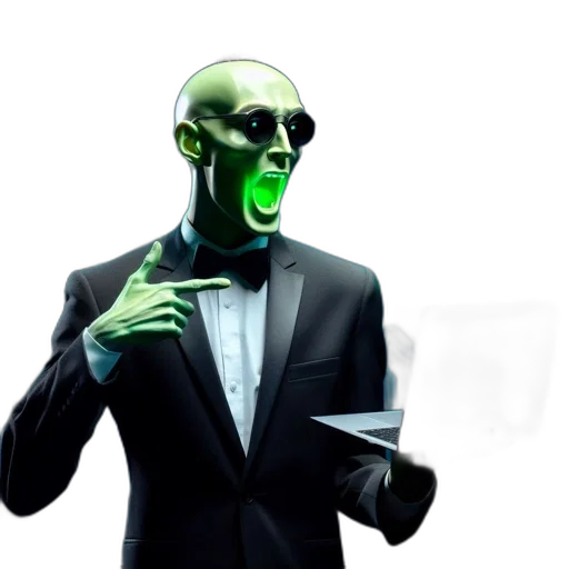mask, staff, creature, concept art transparent PNG cut-out