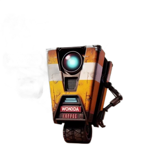 robot, staff, weapon, concept art transparent PNG cut-out