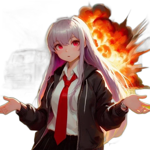 weapon, jacket, dragon, sword transparent PNG cut-out