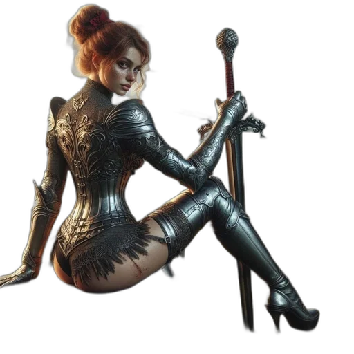 staff, weapon, sword, concept art transparent PNG cut-out