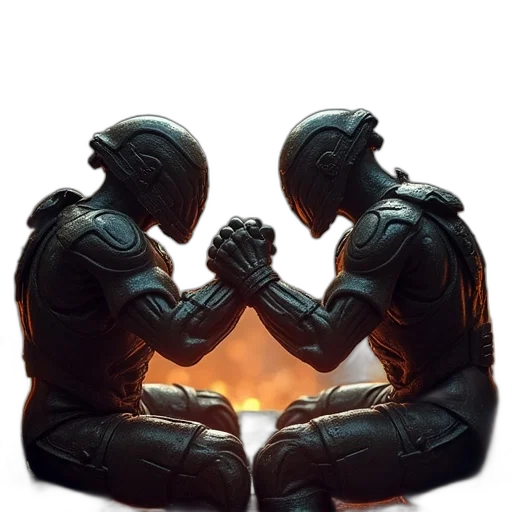 robot, mask, concept art, comic book art transparent PNG cut-out