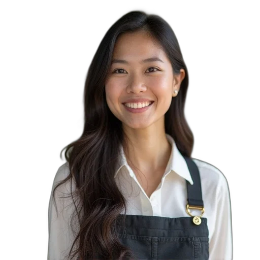 staff, face, jacket, jewelry transparent PNG cut-out