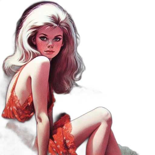 dress, comic book art, concept art, photorealistic transparent PNG cut-out