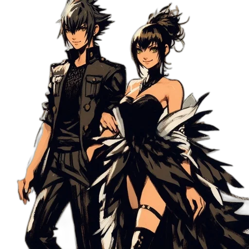 concept art, anime, fantasy art, comic book art transparent PNG cut-out
