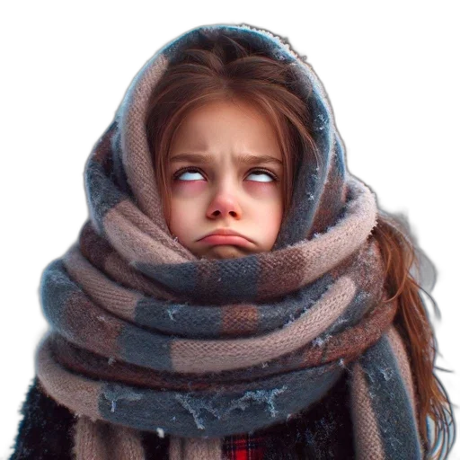 face, jacket, photorealistic, 3d render transparent PNG cut-out