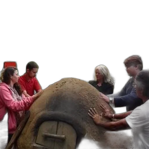 group, people, working, together transparent PNG cut-out