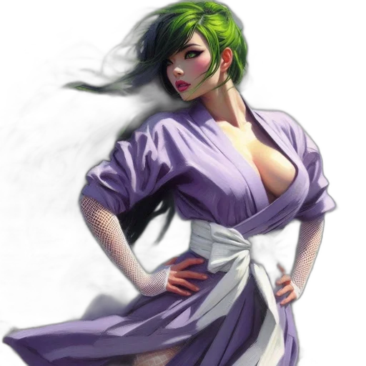 dress, staff, fantasy art, concept art transparent PNG cut-out