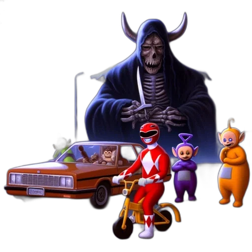 car, concept art, pixel art, fantasy art transparent PNG cut-out