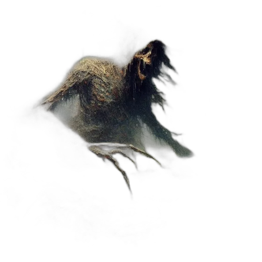 creature, animal, hair, dragon transparent PNG cut-out