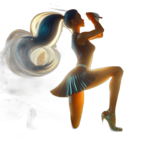 dress, concept art, fantasy art, photorealistic transparent PNG cut-out
