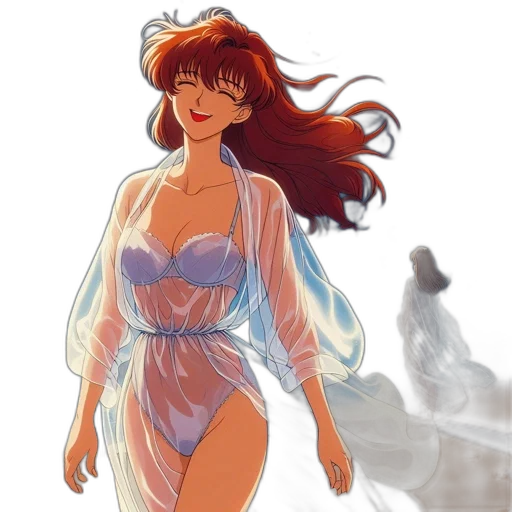 dress, concept art, vaporwave, fantasy art transparent PNG cut-out