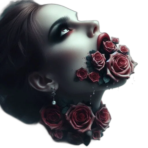 jewelry, face, crown, photorealistic transparent PNG cut-out