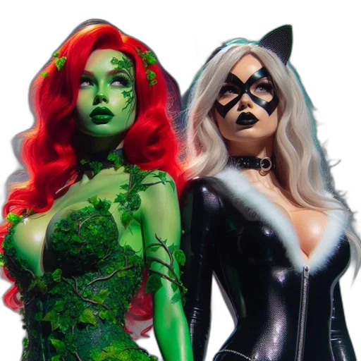 comic book art, concept art, fantasy art, 3d render transparent PNG cut-out