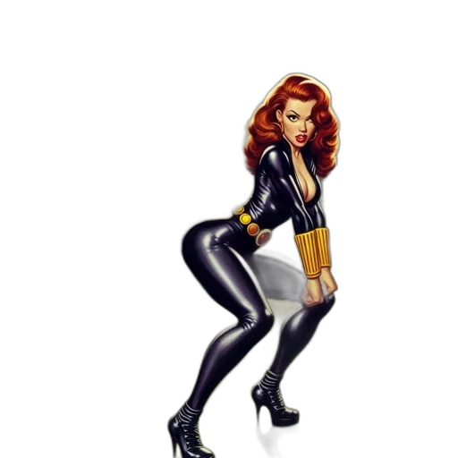 comic book art, concept art, cartoon, pixel art transparent PNG cut-out