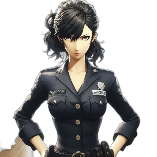 staff, jacket, weapon, face transparent PNG cut-out