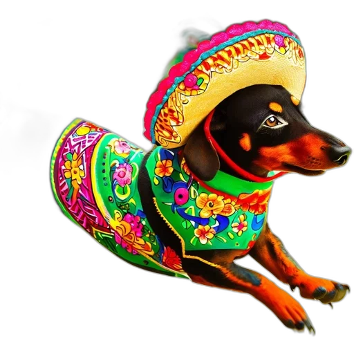 hat, animal, dress, umbrella transparent PNG cut-out