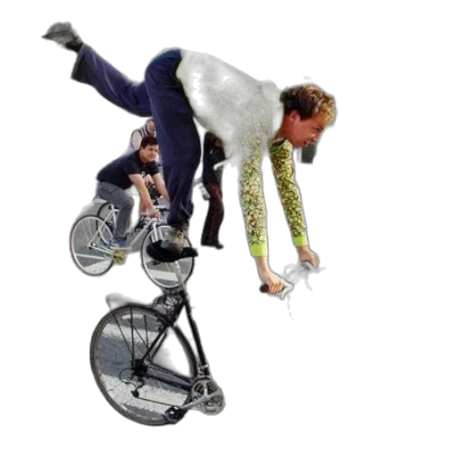 man, floral, shirt, riding transparent PNG cut-out
