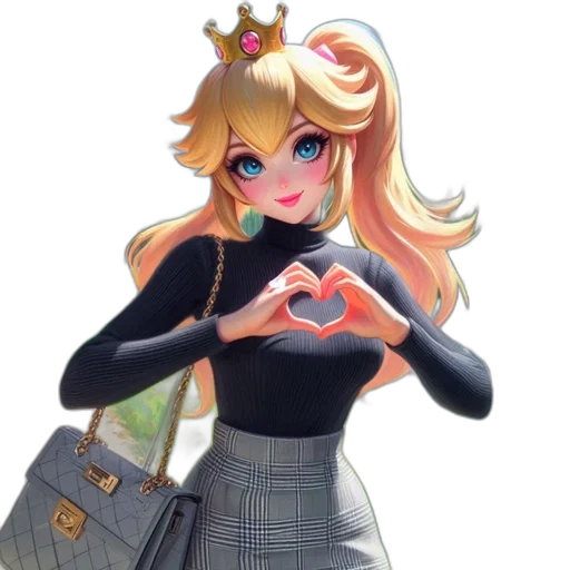 crown, dress, jewelry, staff transparent PNG cut-out