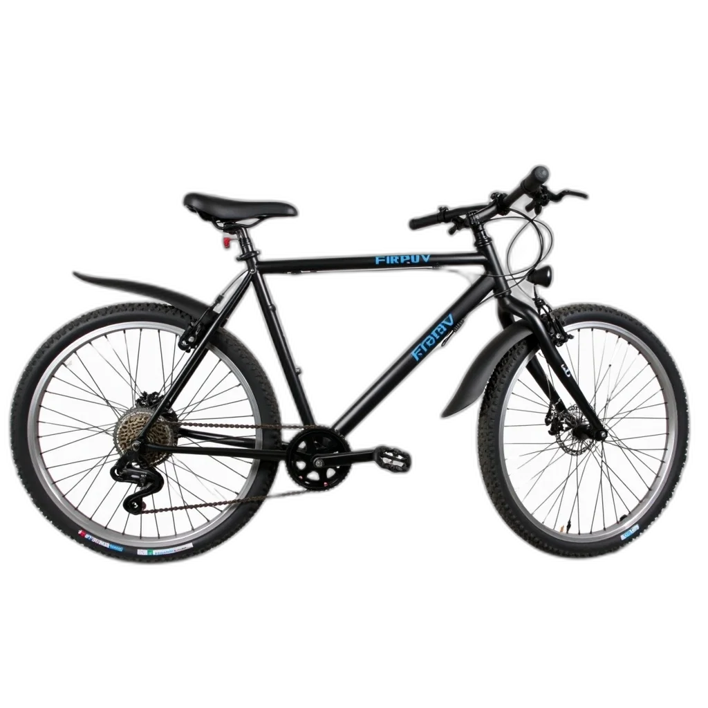 3d render, photorealistic, mountain, bike transparent PNG cut-out