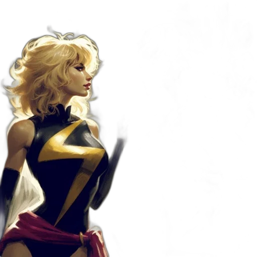 comic book art, concept art, fantasy art, 3d render transparent PNG cut-out