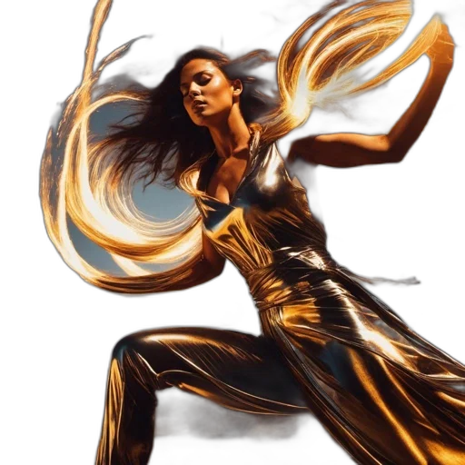 hair, dress, comic book art, concept art transparent PNG cut-out