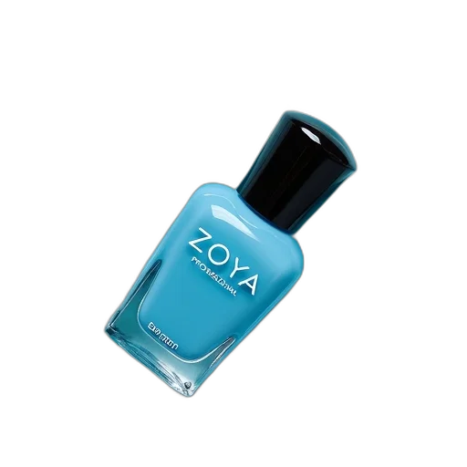 bottle, blue, zoya, professional transparent PNG cut-out