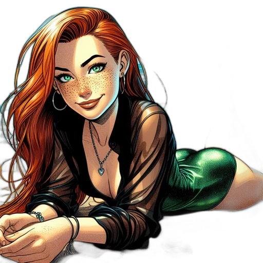 jewelry, comic book art, cartoon, fantasy art transparent PNG cut-out