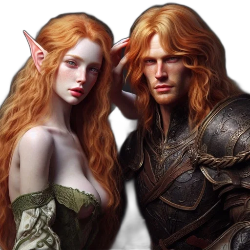 fantasy art, concept art, photorealistic, 3d render transparent PNG cut-out